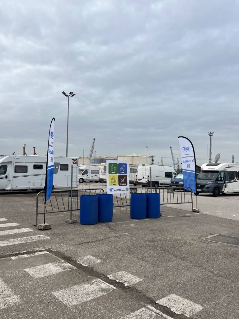 Área de reciclaje autocaravanas en Autocaravanas de Sevilla