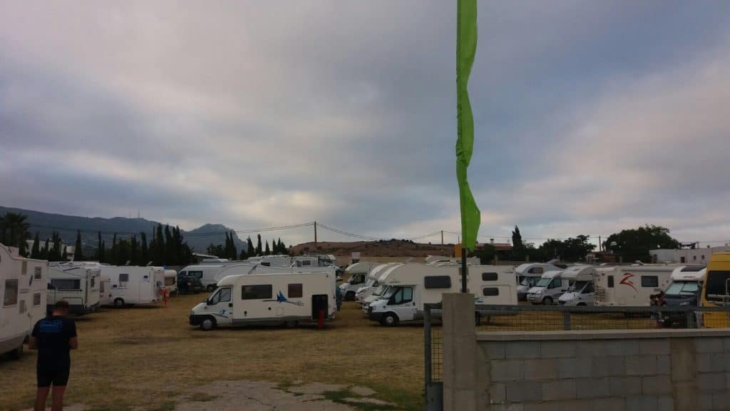 Área Autocaravanas de Bolonia, Tarifa. Cádiz. — foto 7