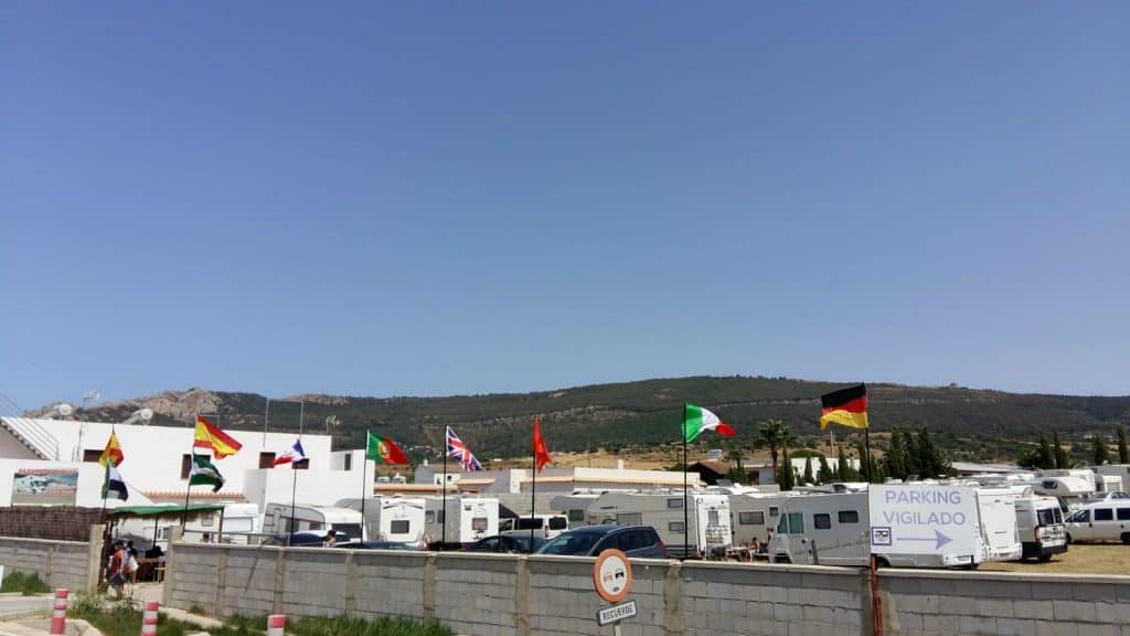 Área Autocaravanas de Bolonia, Tarifa. Cádiz. — foto 5