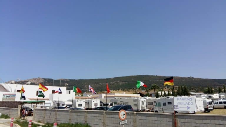 Área Autocaravanas de Bolonia, Tarifa. Cádiz. — foto 5