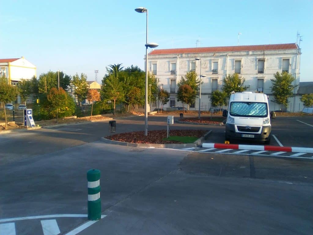 Área Autocaravanas de Mérida. Badajoz. — foto 5