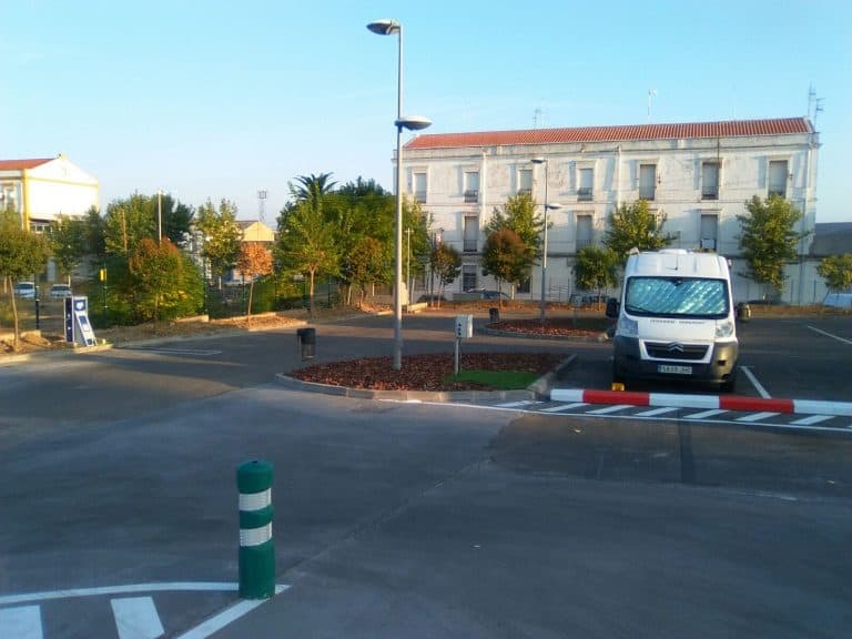 Área Autocaravanas de Mérida. Badajoz. — foto 5