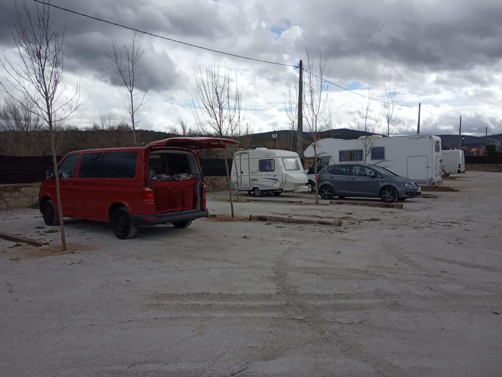 Parking caravanas en Guadarrama