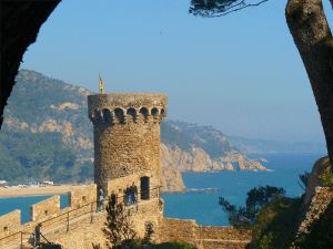 Castillo de San Juan, in Lloret de Mar