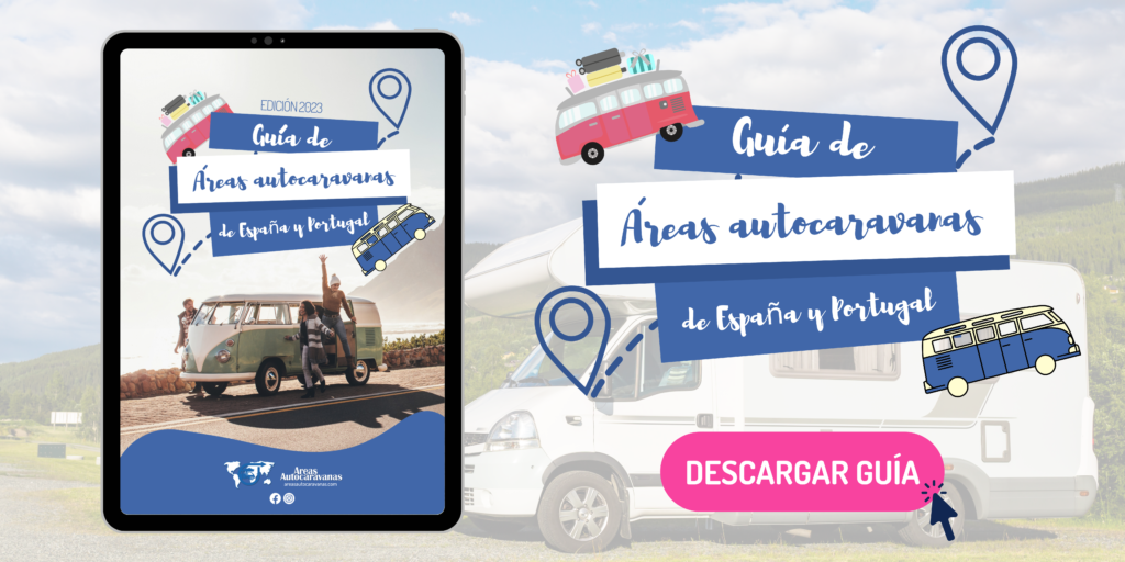 Bild mit Schaltfläche zum Herunterladen des Reiseführers für Portugal und Spanien