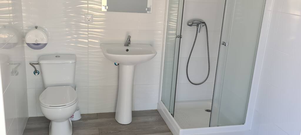 Coin salle de bain dans les camping-cars Carcacol, Alcalá de Guadaira, Séville