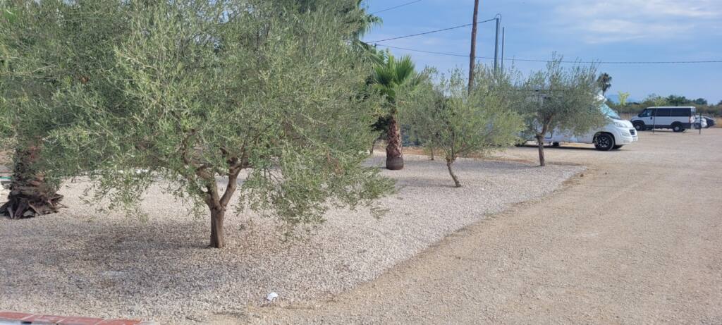 Aire de camping-car et Stop & Go, La Rotonda, Peñíscola, Castellón
