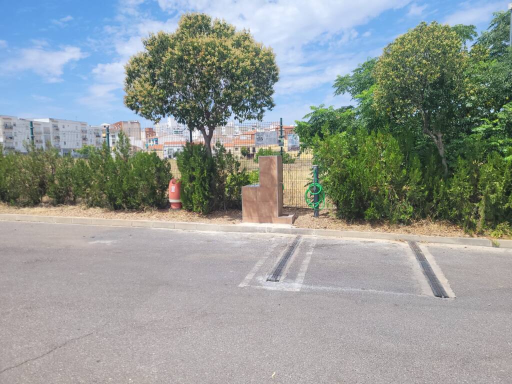 Aire de camping-car de Mérida, Badajoz