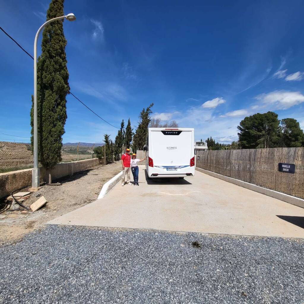 Aires de service au Camping Albox, Albox, Almería