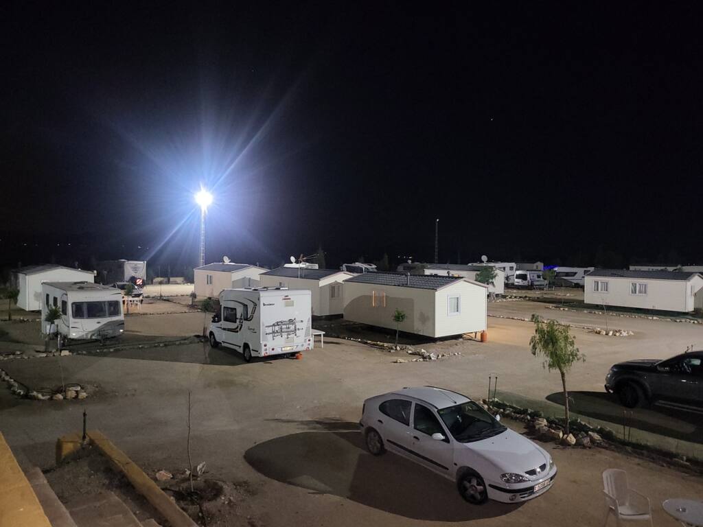 Aire réservée aux camping-cars à Albox, Albox, Almería