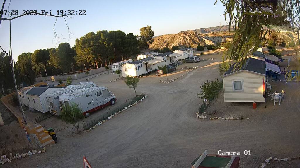 Aire de camping-car et bungalow Camping Albox, Albox, Almería