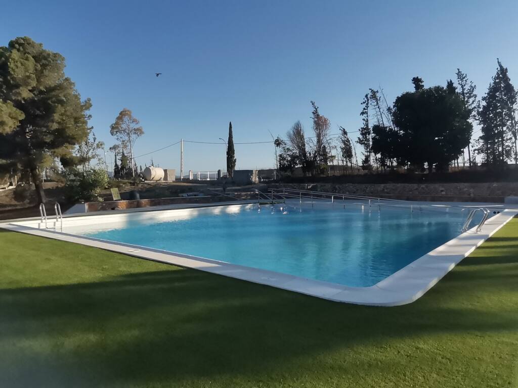 Espace piscine du Camping Albox, Albox, Almería