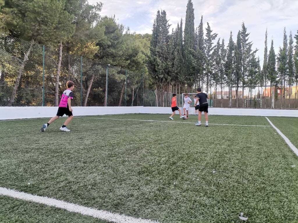 Aire de sport pour camping-cars au Camping Albox, Albox, Almeria