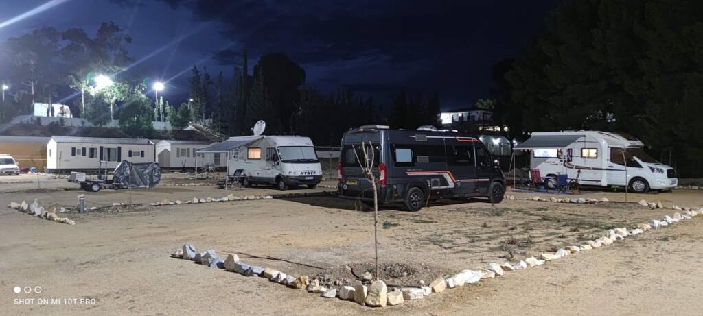 Espace pour caravanes et camping-cars au Camping Albox, Albox, Almería