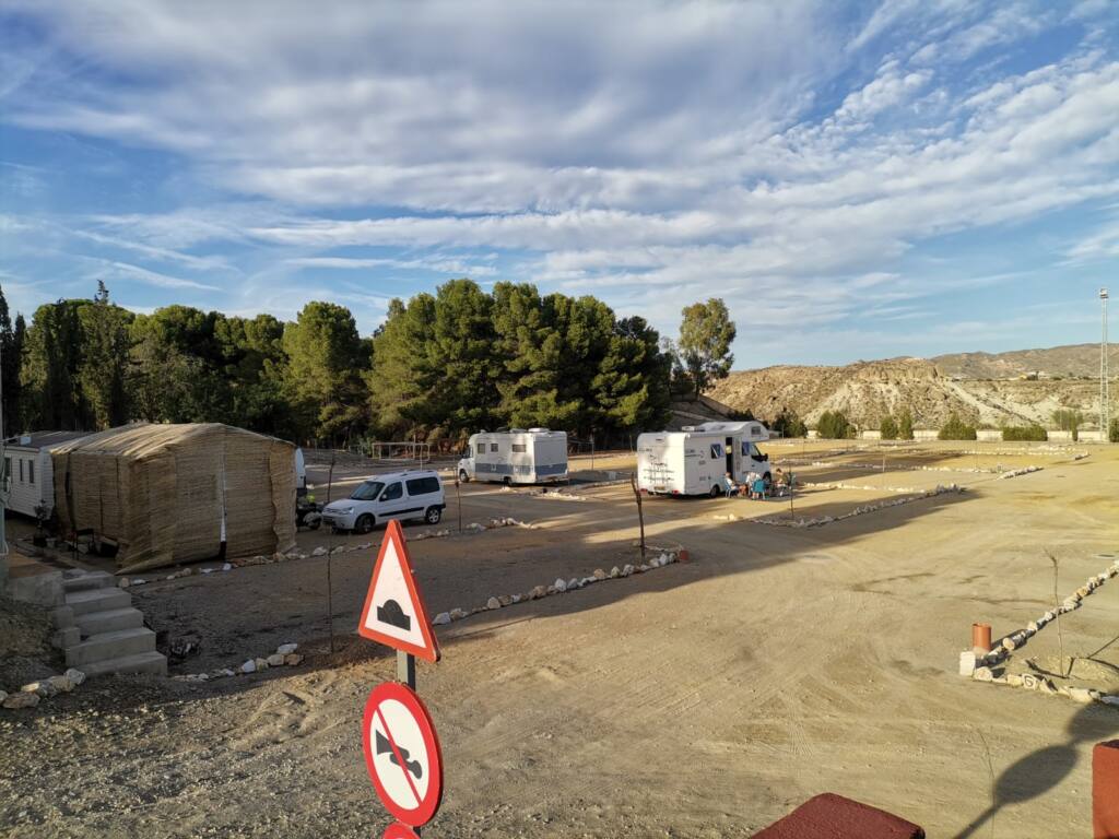 Aire de camping-car Albox située à Albox, Almería