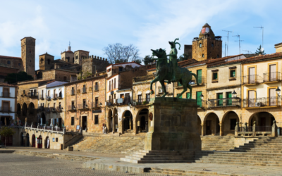 Motorhome route through the medieval towns of Spain