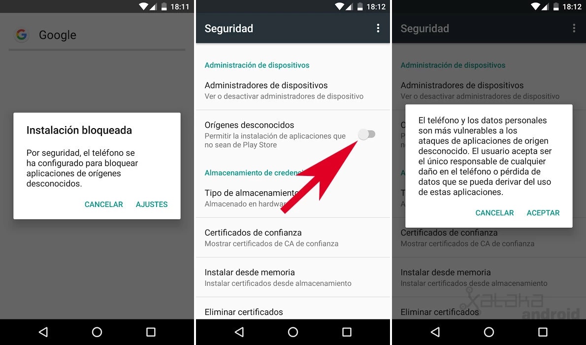 How to install our areasautocaravanas.com app on Android without Google Play