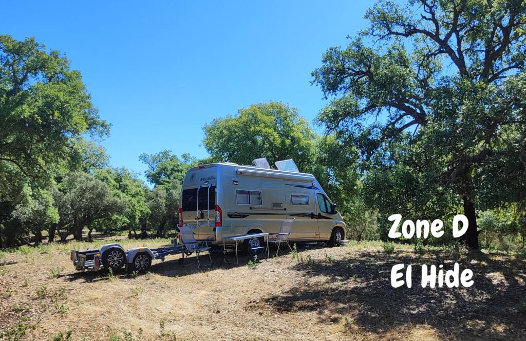 Wohnmobilstellplatz in El Lagar de los Perezones, Cordoba
