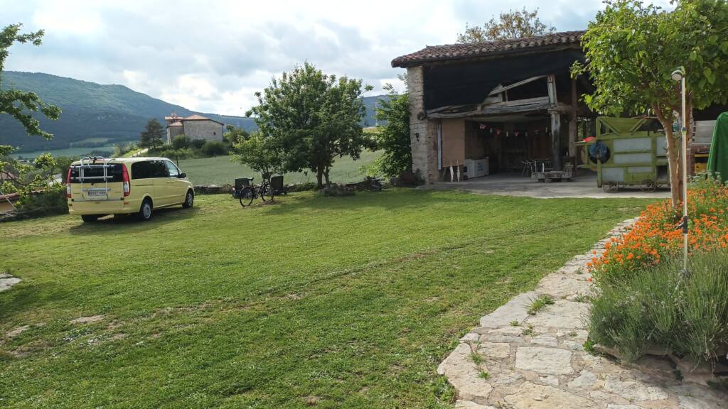 Zona preparada para autocaravanas, Espacios Fresneda, Álava-Vitoria