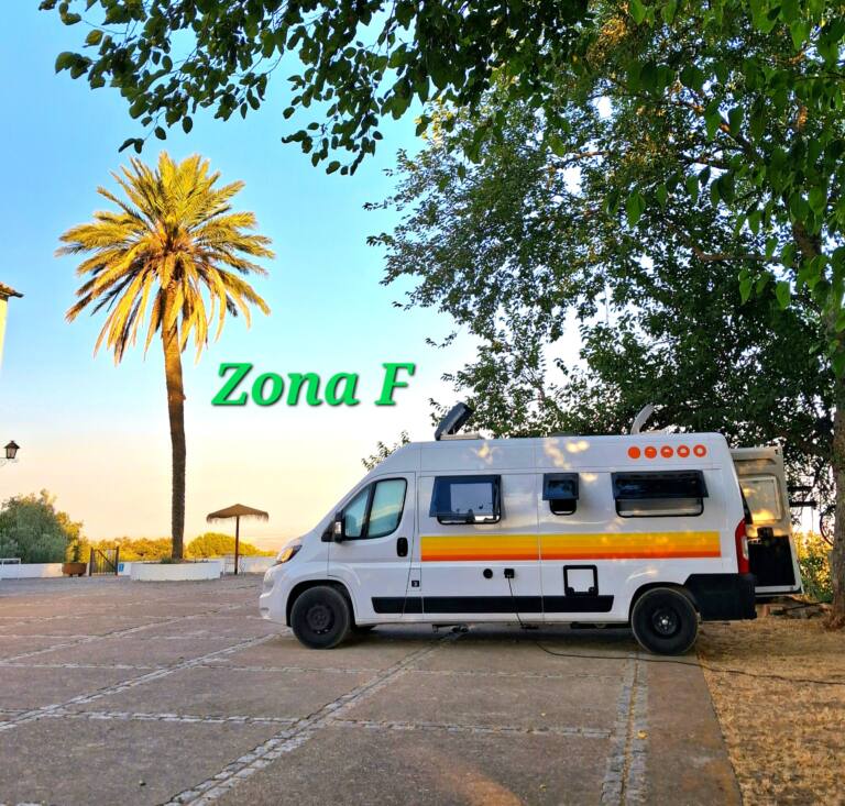 Bereich für Wohnmobile in El Lagar de los Perezones, Cordoba