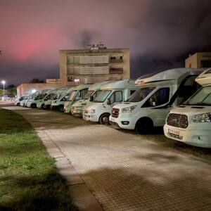 Zona de autocaravanas Montblanc, Tarragona
