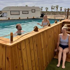 Parque de campismo Lomas de Balsares, Elche, Alicante.